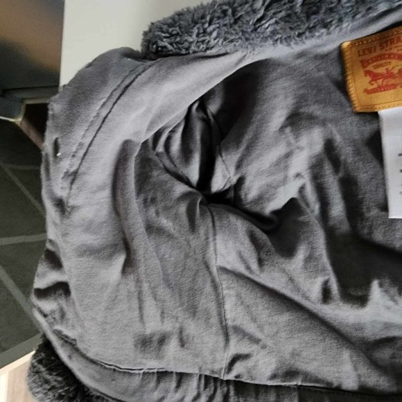 EUC Fuzzy Levi Jacket (Gray) - Picture 3 of 6